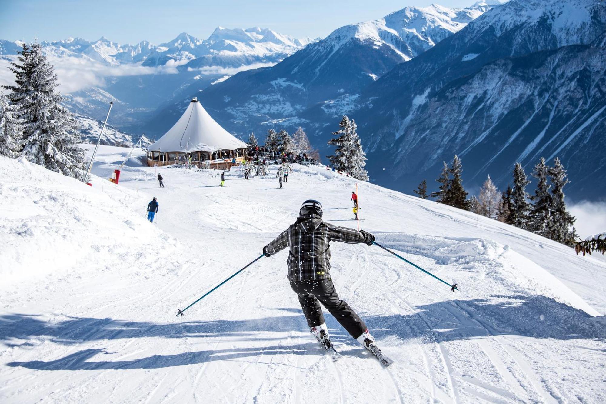 Hotel Olympic - Montana Center Crans-Montana Eksteriør bilde