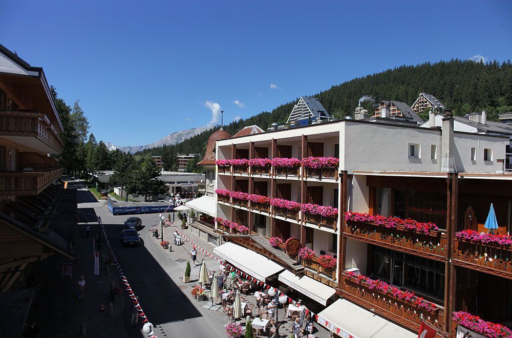 Hotel Olympic - Montana Center Crans-Montana Eksteriør bilde